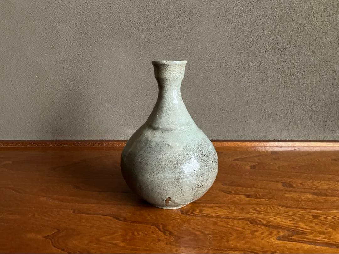 李朝　徳利　花瓶