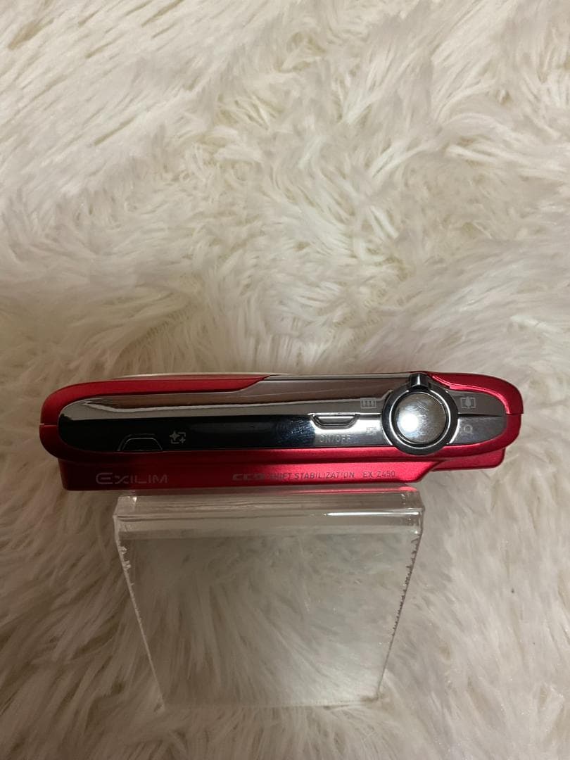 【動作確認済】CASIO EX-Z450 デジタルカメラ レッド 赤