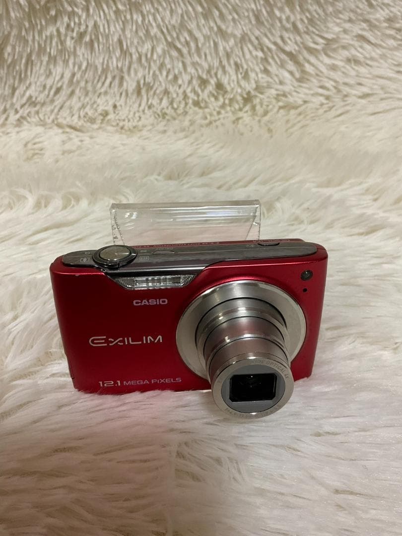 【動作確認済】CASIO EX-Z450 デジタルカメラ レッド 赤