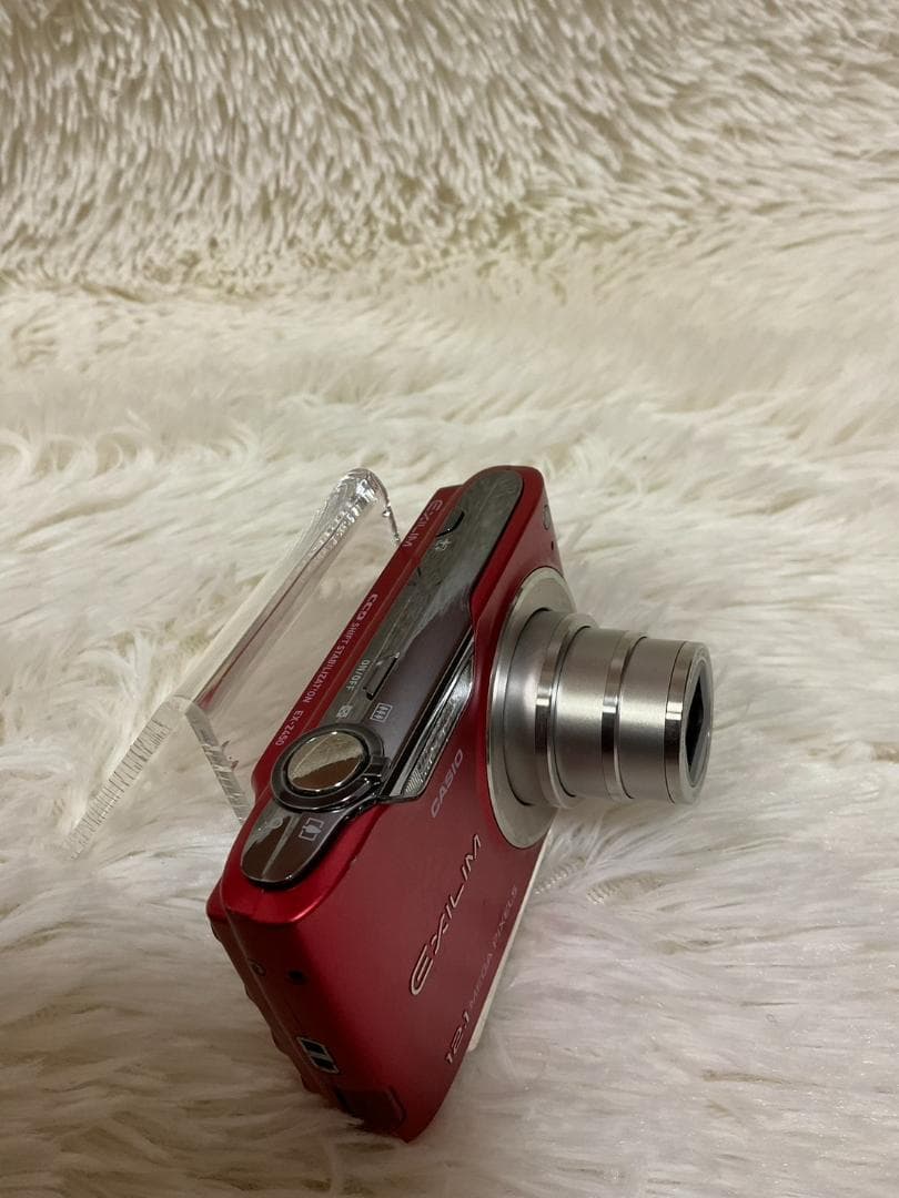 【動作確認済】CASIO EX-Z450 デジタルカメラ レッド 赤