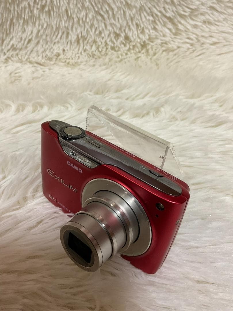 【動作確認済】CASIO EX-Z450 デジタルカメラ レッド 赤