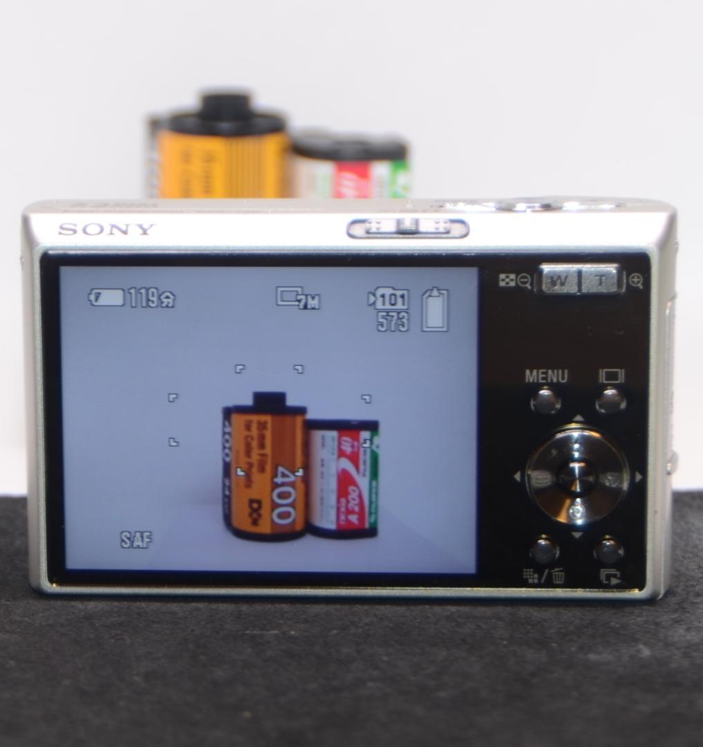 【良品】SONY Cyber-shot DSC-T30 シルバー (動作確認済)