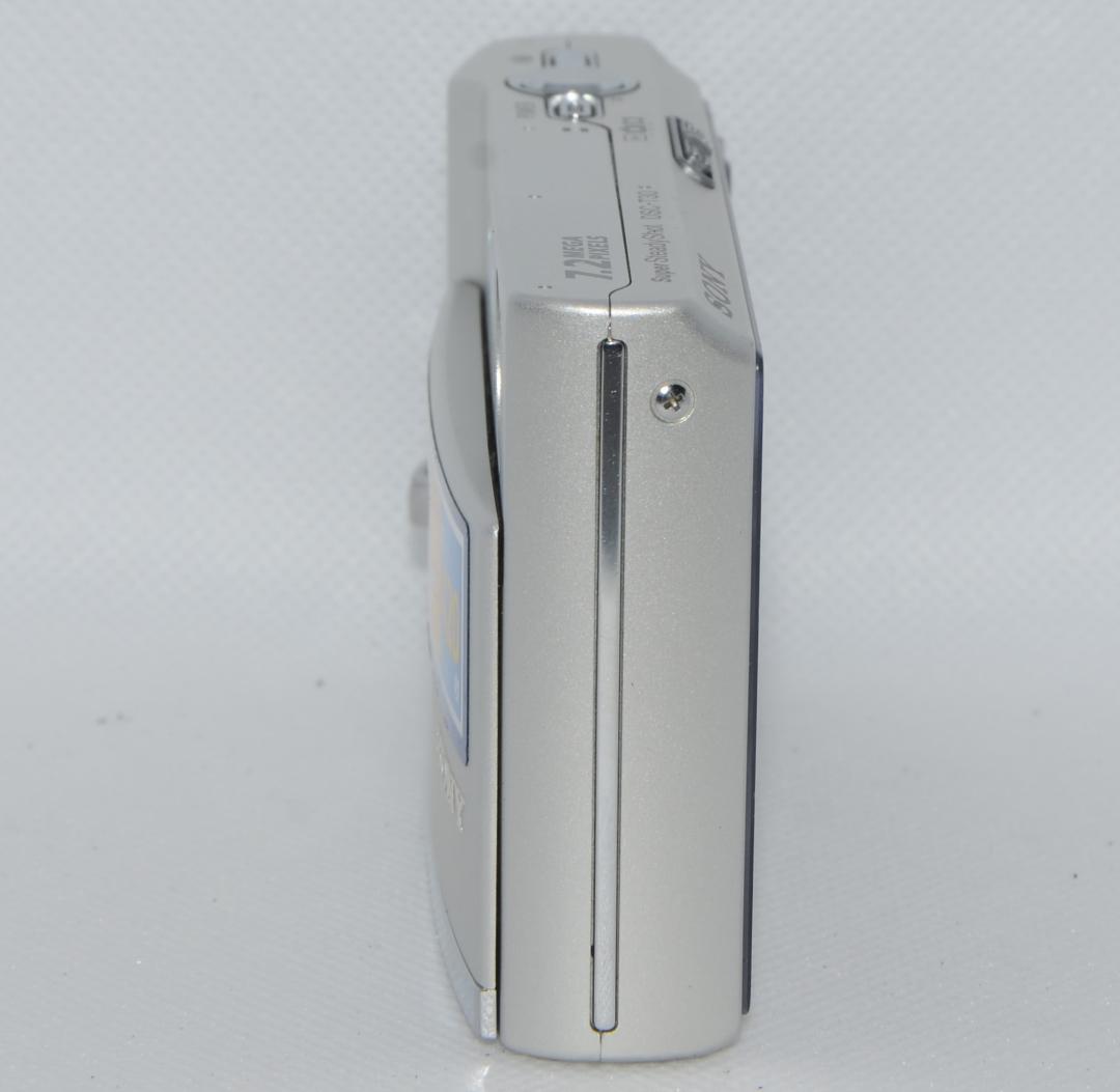 【良品】SONY Cyber-shot DSC-T30 シルバー (動作確認済)