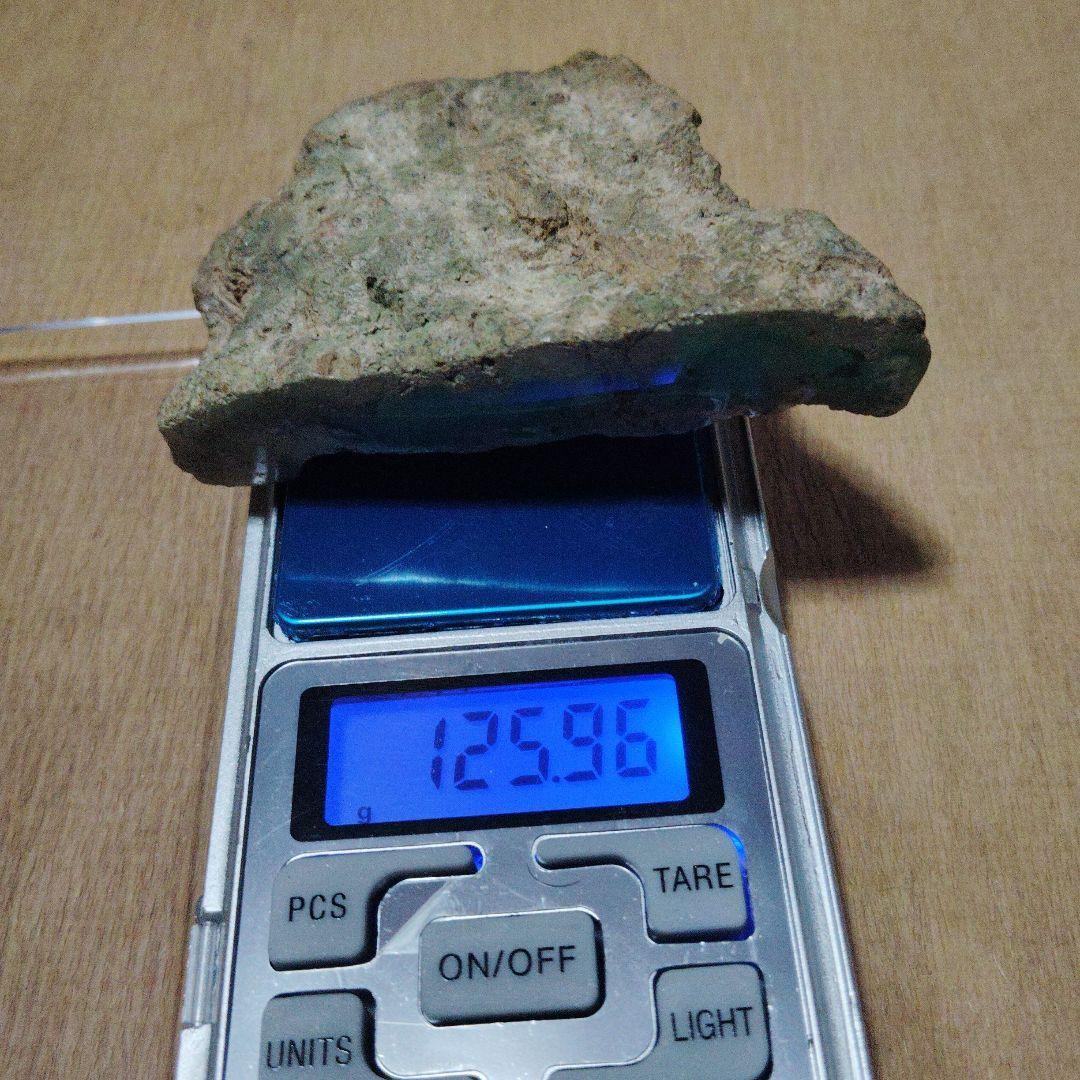 糸魚川翡翠 海石 原石約125 g