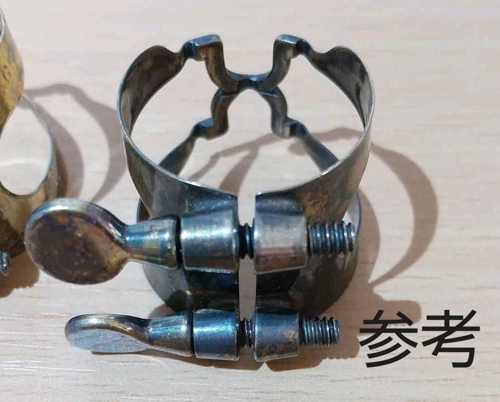 【訳あり】レア！ハリソン B♭クラリネット オリジナル リガチャー 金メッキ