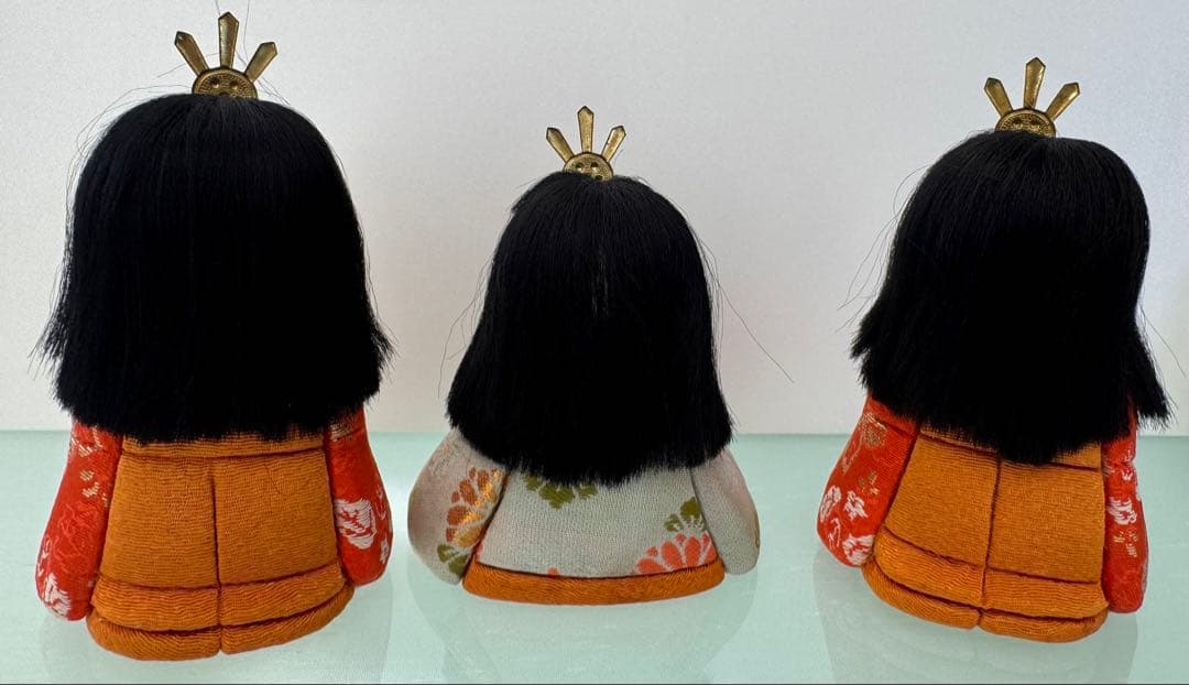 アンティーク雛人形セット (15体)