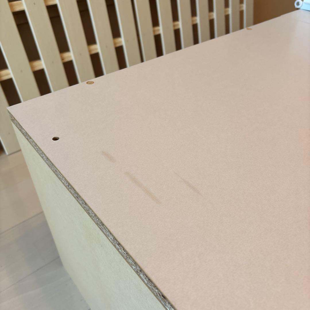 セミダブルベッドフレーム ヘッドボード付き 収納