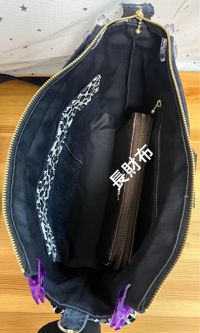 デニムリメイクバック（M）No.731☆ショルダーバッグ