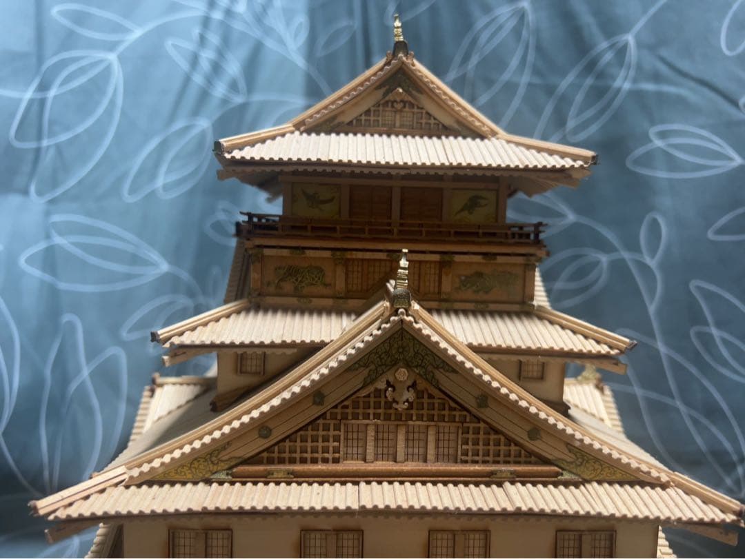 大阪城 ウッディジョー 木製 模型