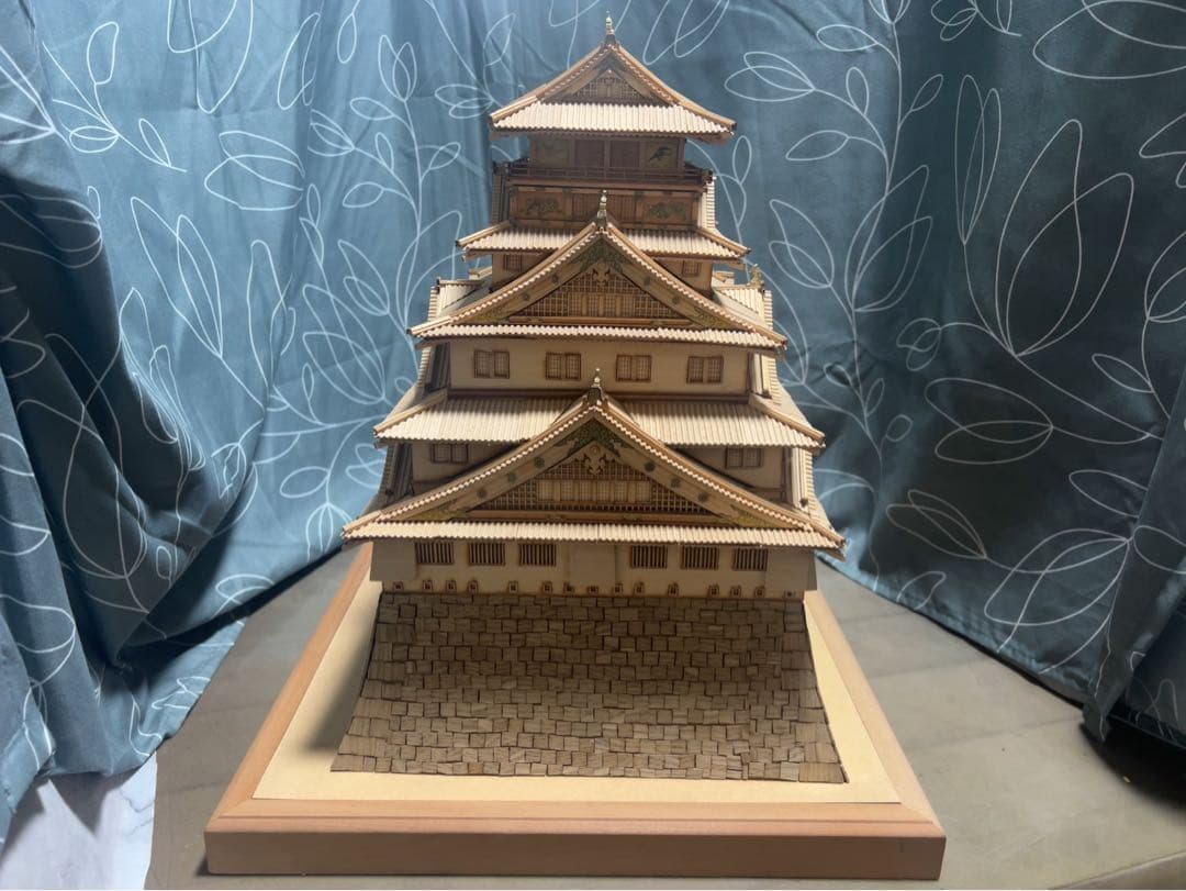 大阪城 ウッディジョー 木製 模型