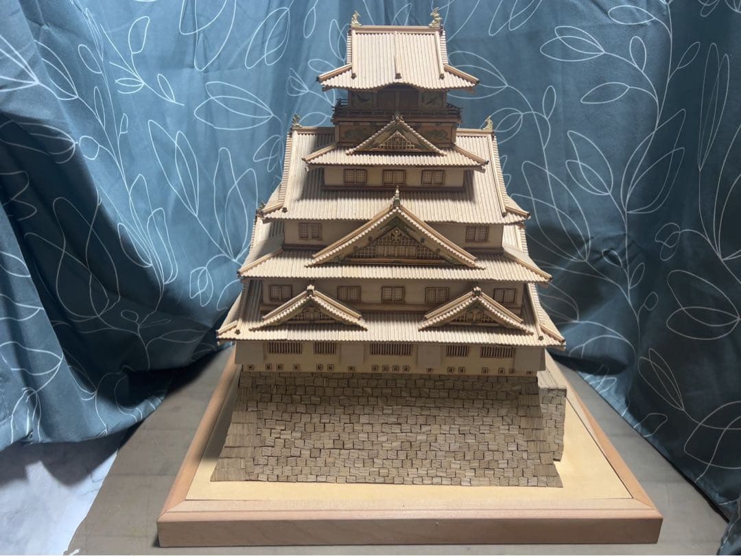 大阪城 ウッディジョー 木製 模型