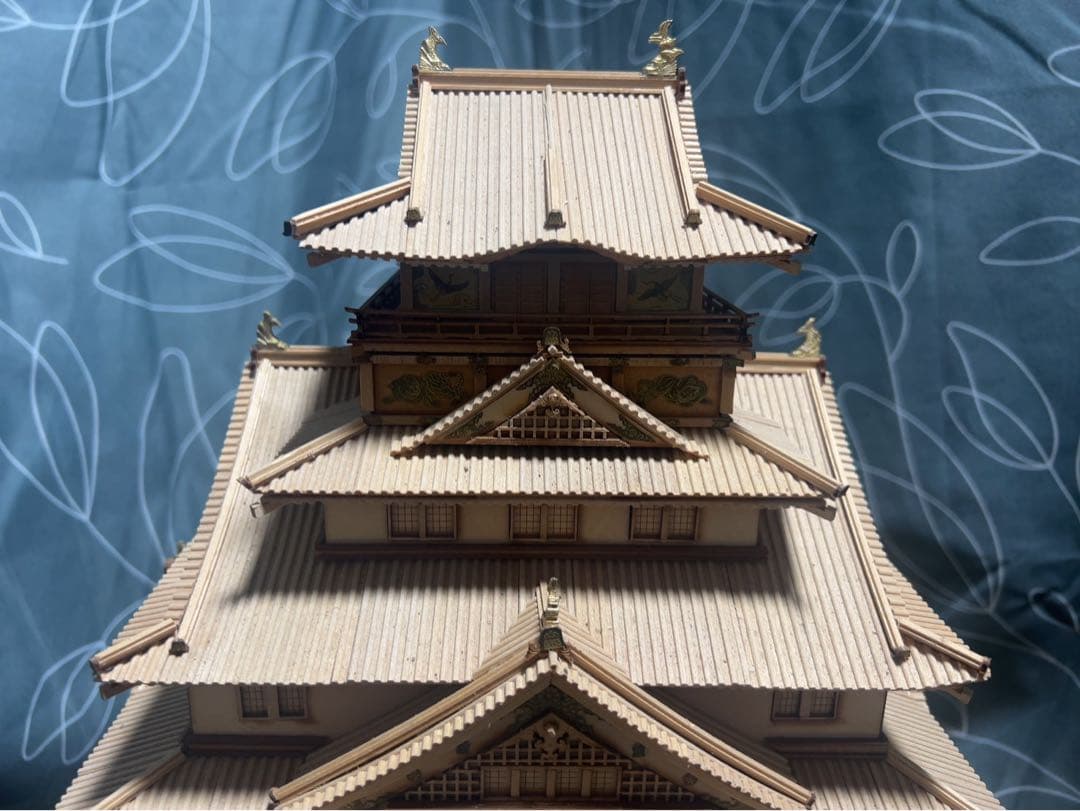 大阪城 ウッディジョー 木製 模型