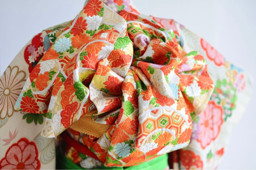 七五三 アンティーク 正絹 フルセット