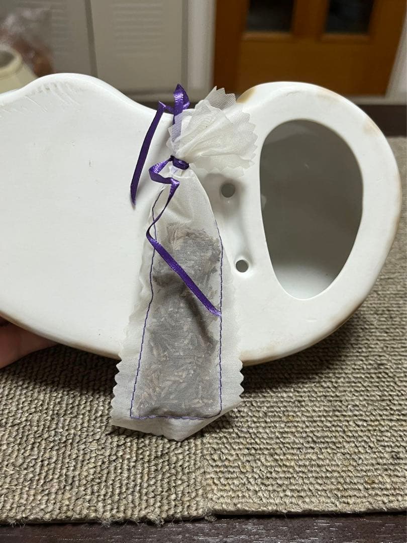 希少　吉井九二作 白三毛猫　陶器猫ちゃんの枕