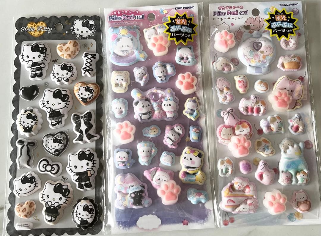 シールまとめ売り　うるちゅる　ピカプニ　プチドロップ　サンリオすみっこ