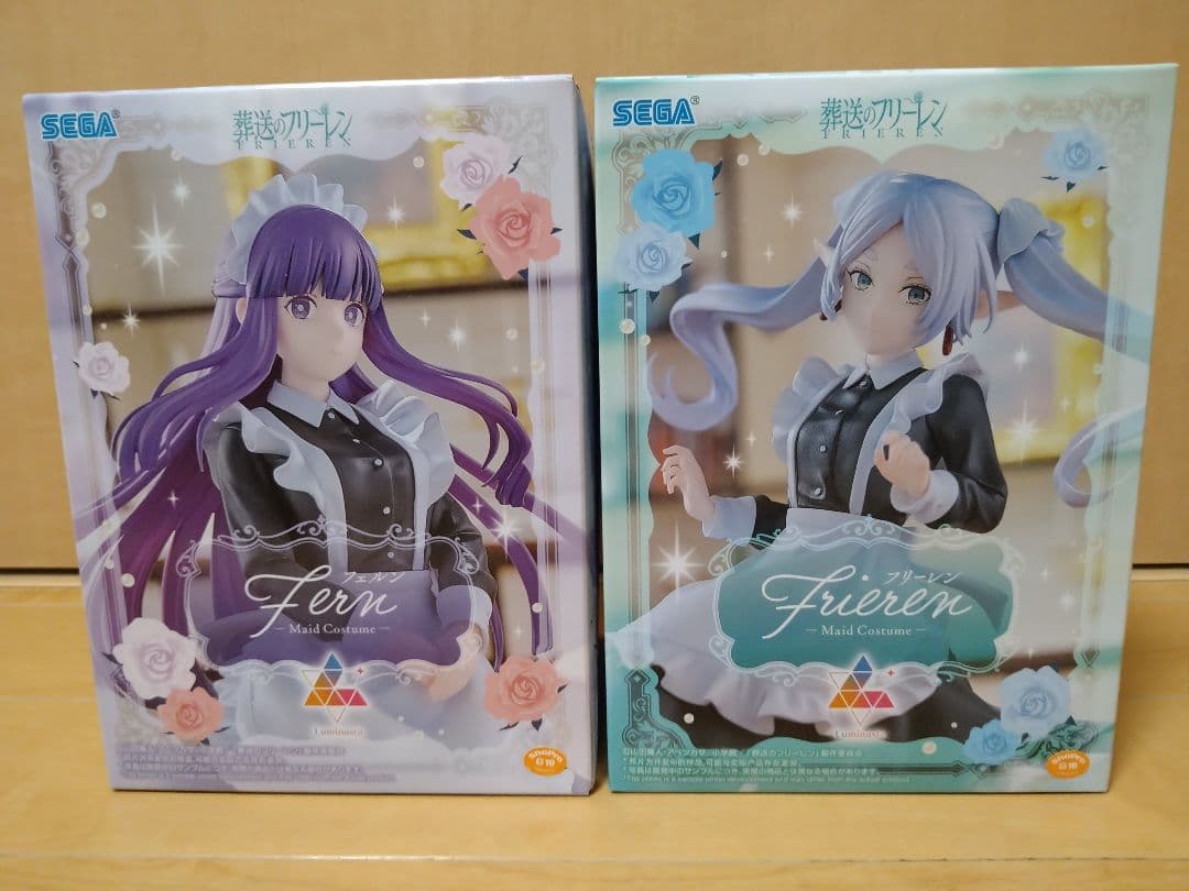 葬送のフリーレン　フリーレン・フェルンフィギュア　メイド服　眠り