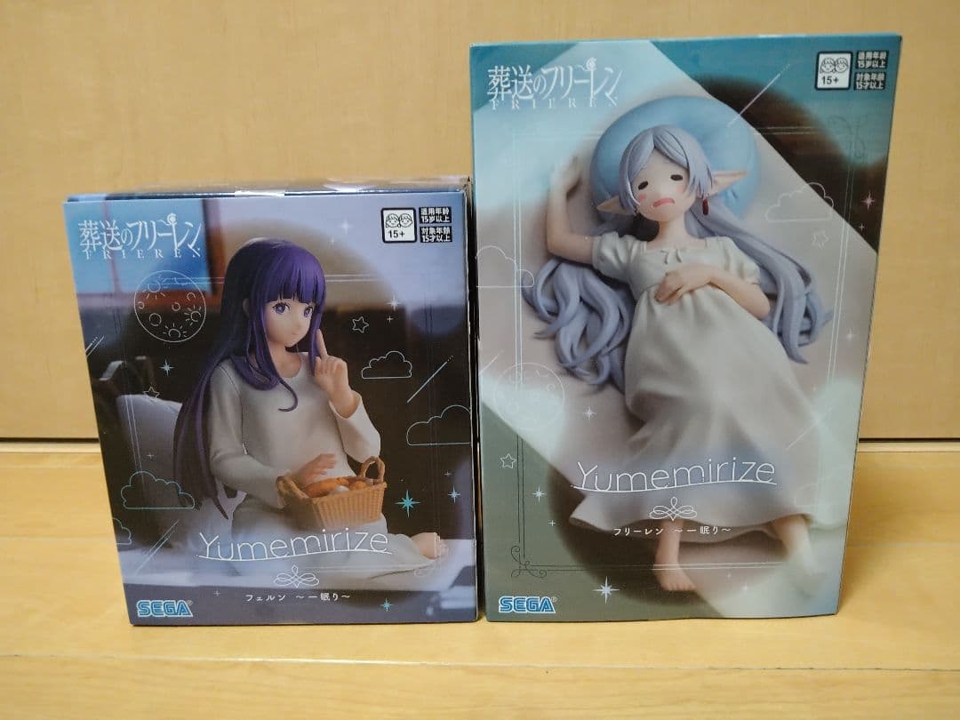 葬送のフリーレン　フリーレン・フェルンフィギュア　メイド服　眠り