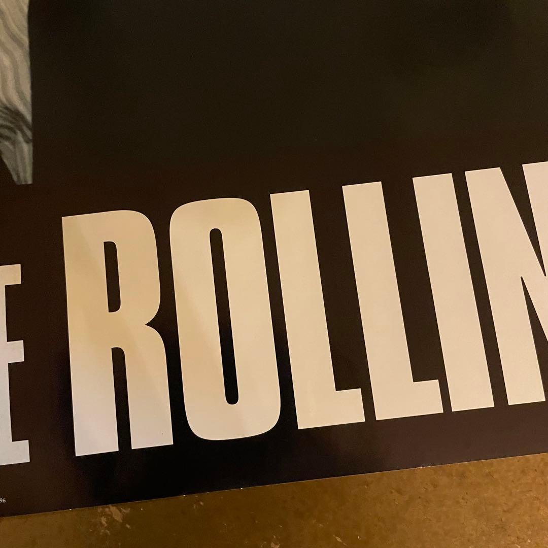 90s デッドストックROLLING STONES 大判ポスター