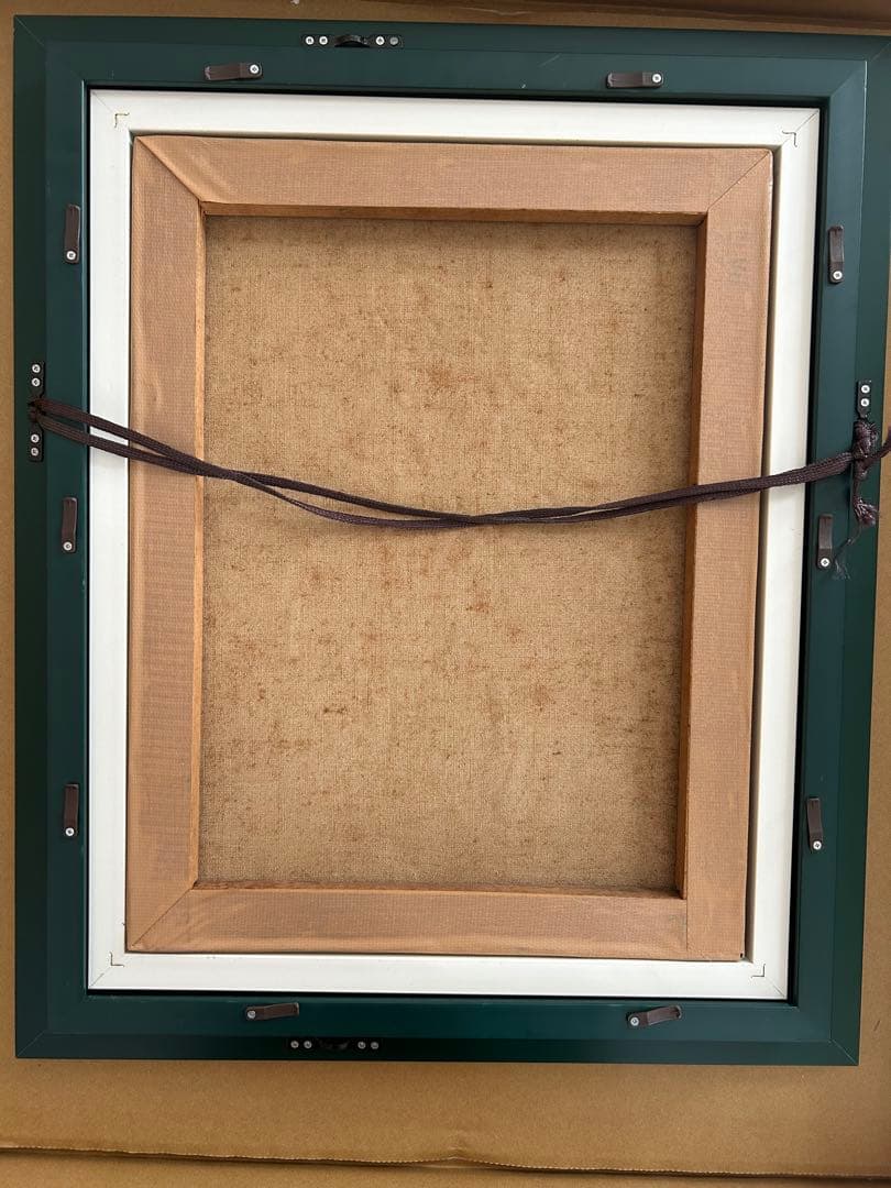 絵画　油彩画　ひまわり　F6