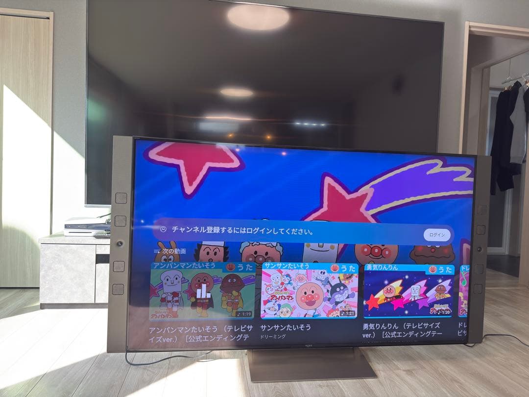 SONY BRAVIA 65インチテレビ