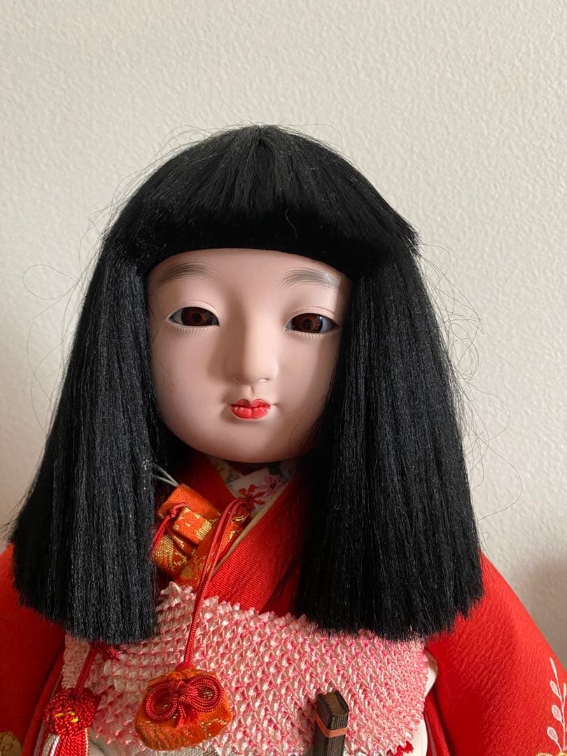 半額　市松人形44センチ