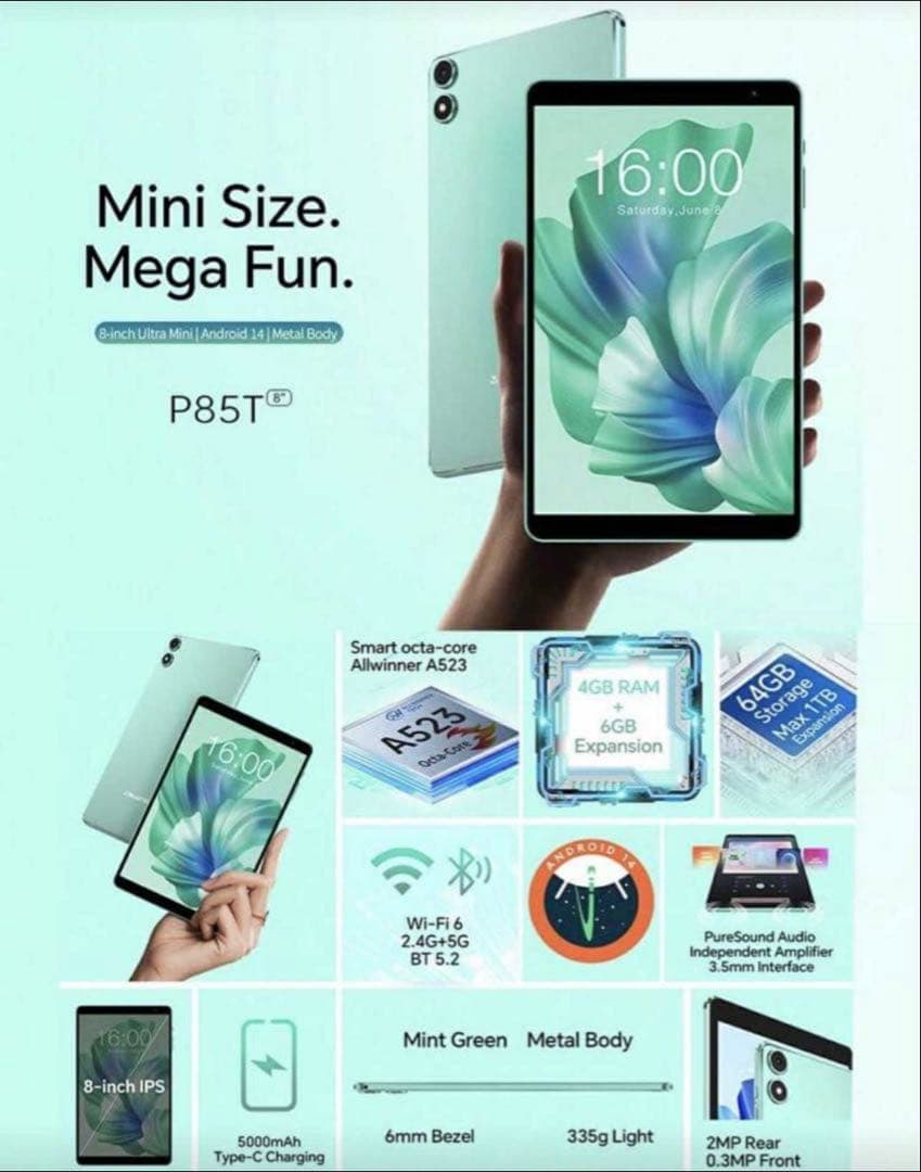 strawberry Teclast P85 ×2台