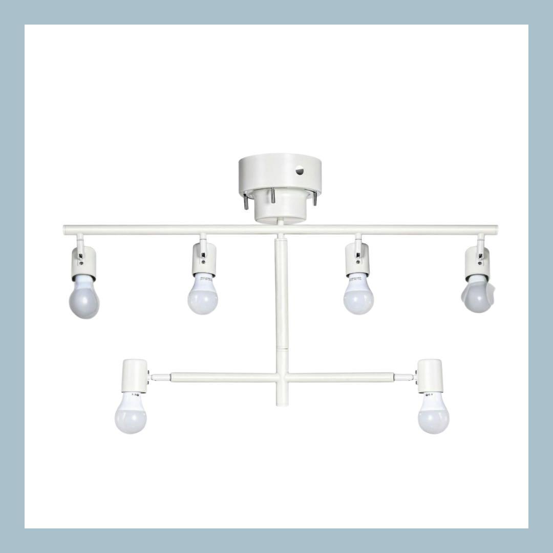 シーリングライト おしゃれ 照明器具 LED電球対応 リモコン式 白