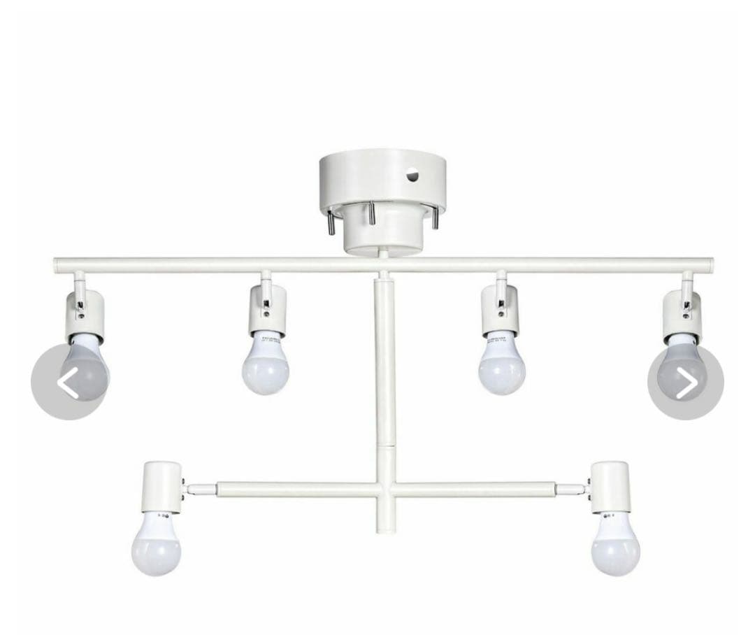 シーリングライト おしゃれ 照明器具 LED電球対応 リモコン式 白