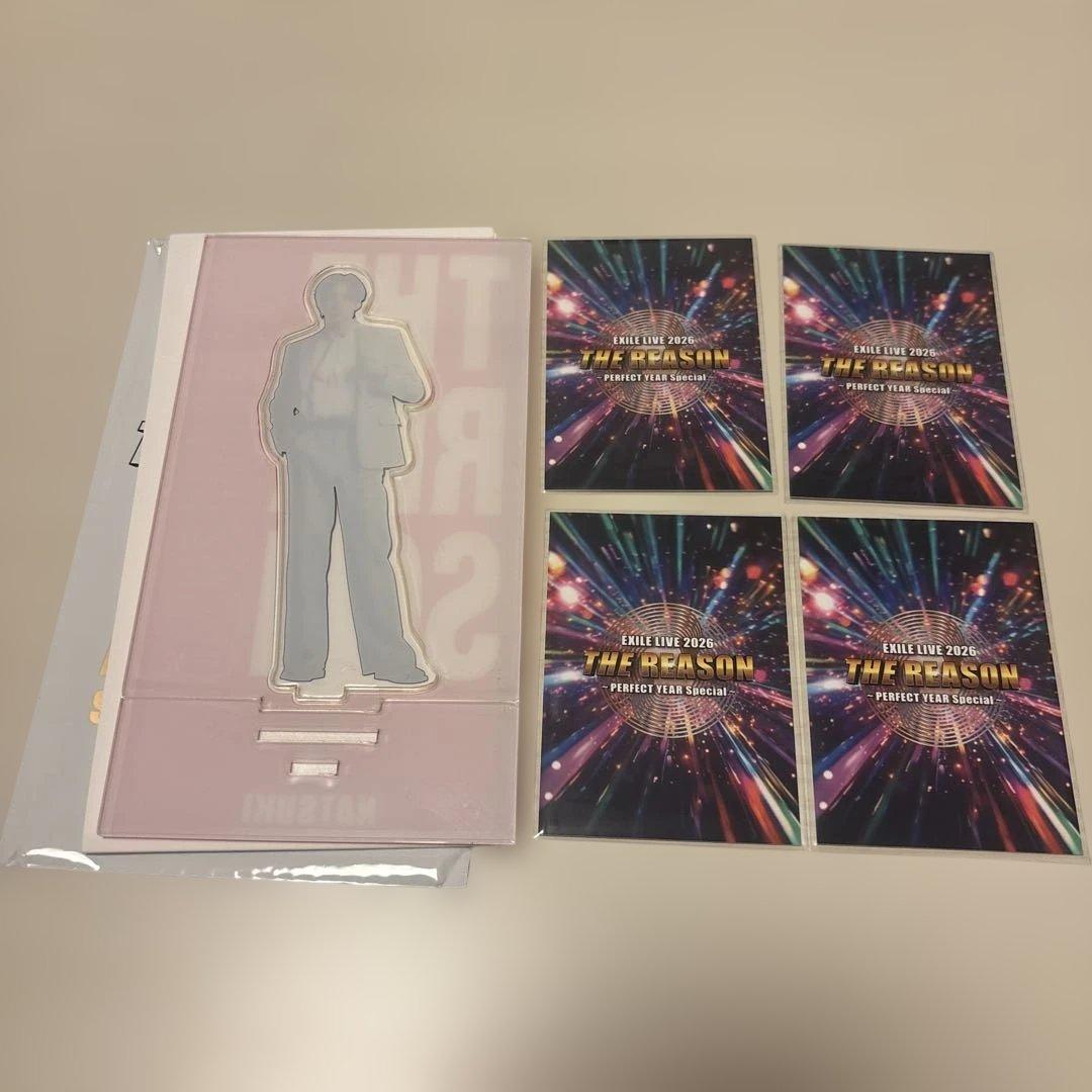 【匿名配送】EXILE 澤本夏輝　アクスタ、フォトカード　5点セット　シクレ含む