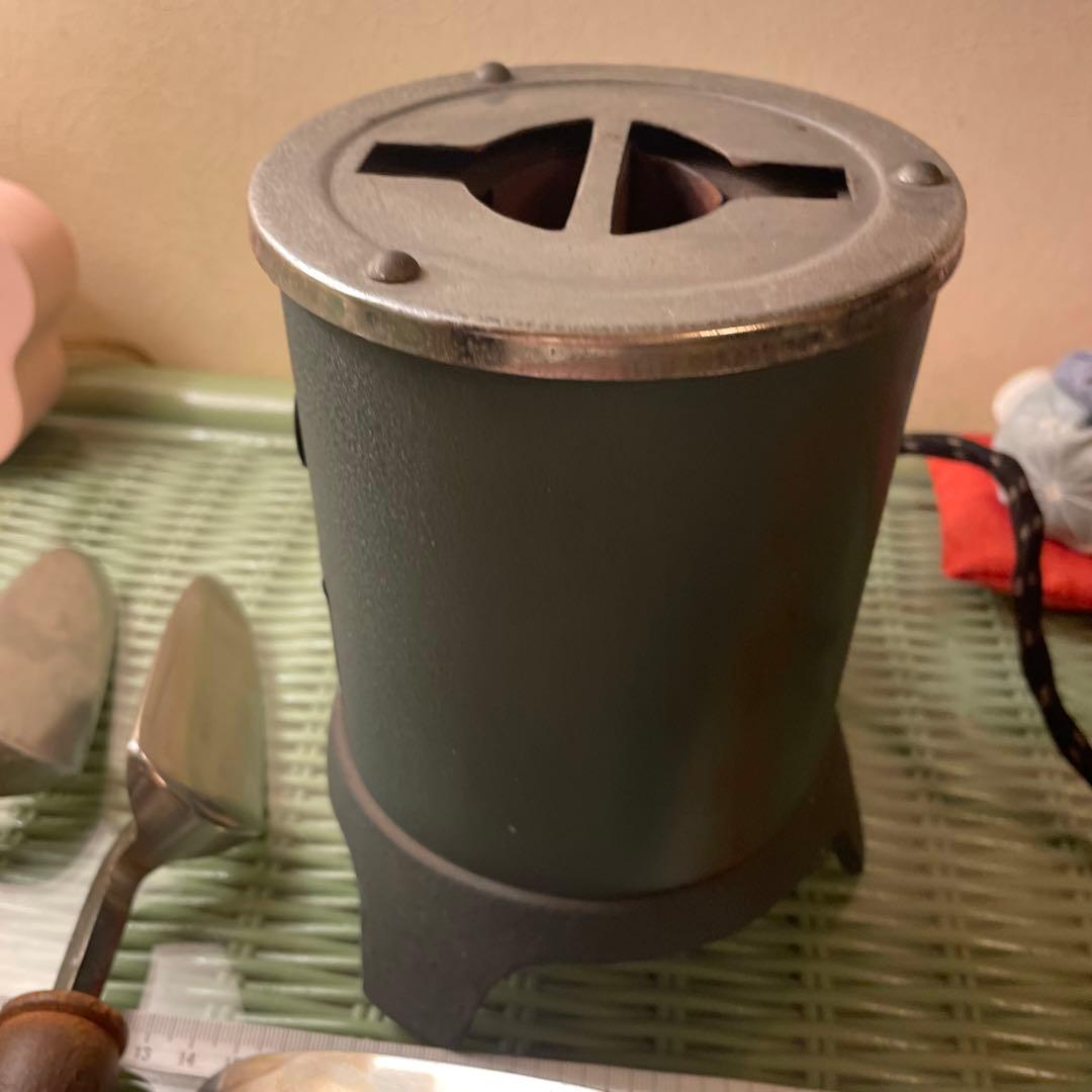 ハタミシン 自動電化鏝 コテ 電気裁縫鏝 昭和レトロ アイロン　4本