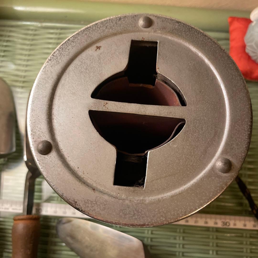 ハタミシン 自動電化鏝 コテ 電気裁縫鏝 昭和レトロ アイロン　4本