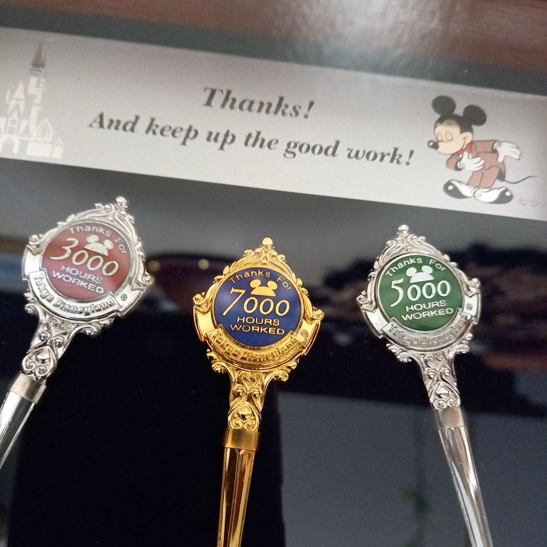 東京ディズニーランド　キャスト勤続記念　スプーン　セット　未使用
