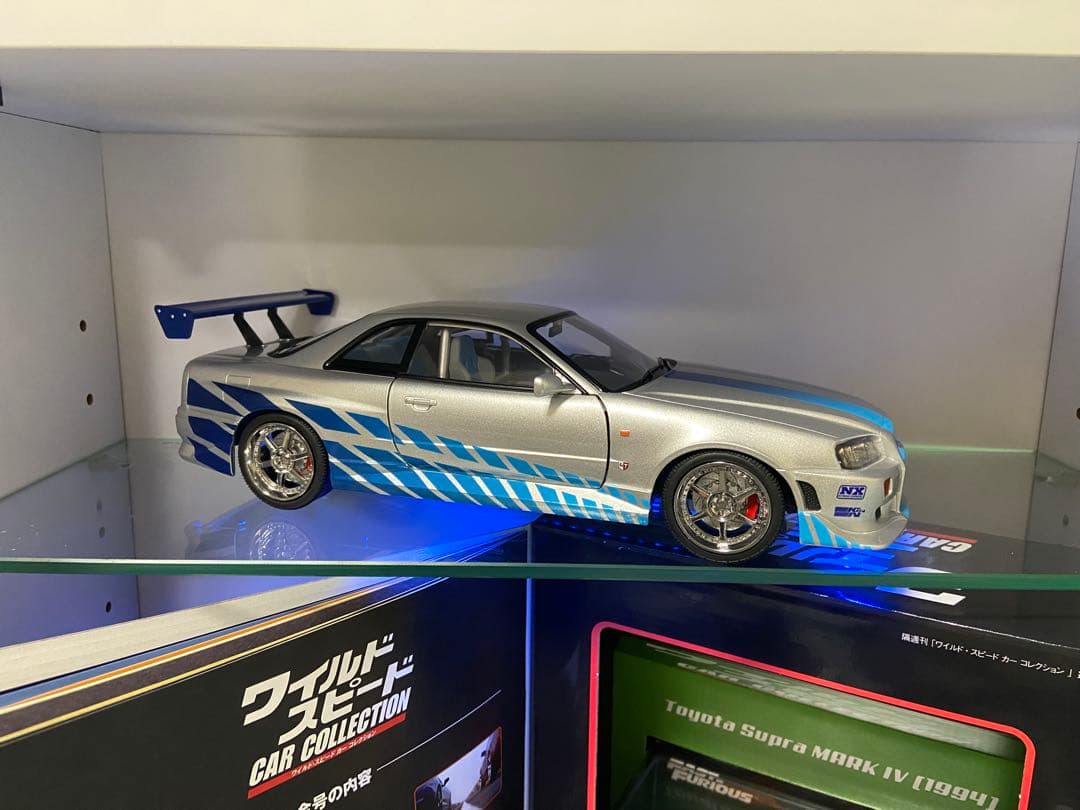 LEDモデル☆ GREENLiGHT ワイルドスピード スカイライン GT-R