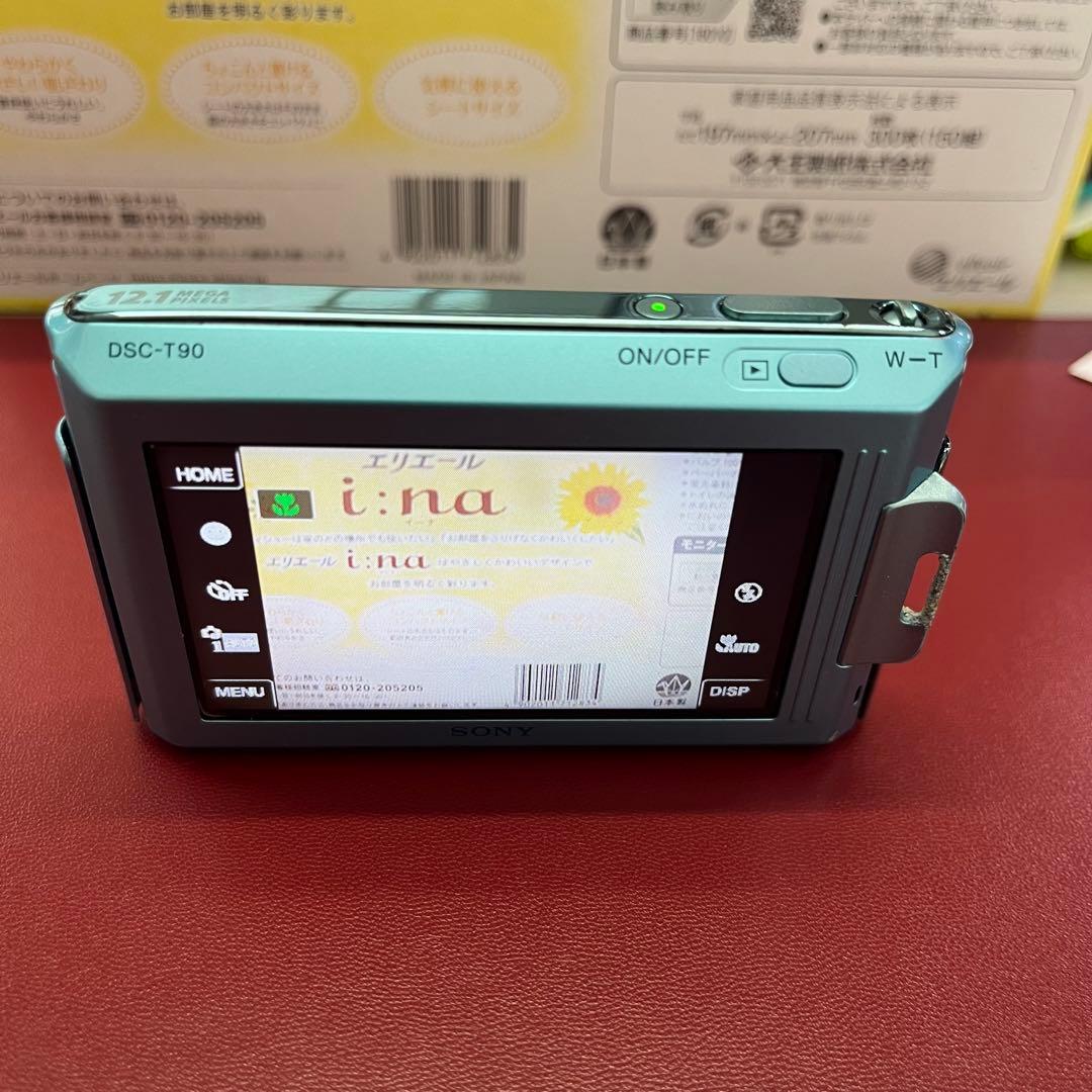 SONY　Cyber　Shot　DSC-T90　デジカメ　サイバーショット