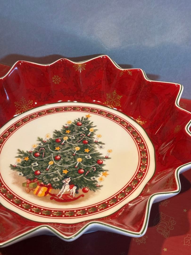 【ビレロイ＆ボッホ】Villeroy & Boch クリスマス プレート 箱付