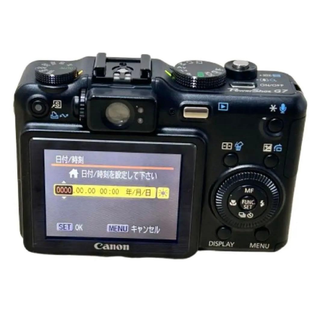【美品】キヤノン Canon PowerShot G7 コンパクトデジタルカメラ