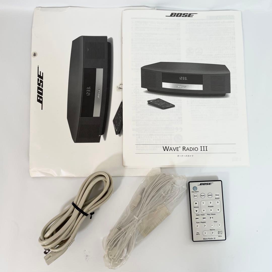 【希少良品】BOSE Wave Radio III ウェーブラジオ3