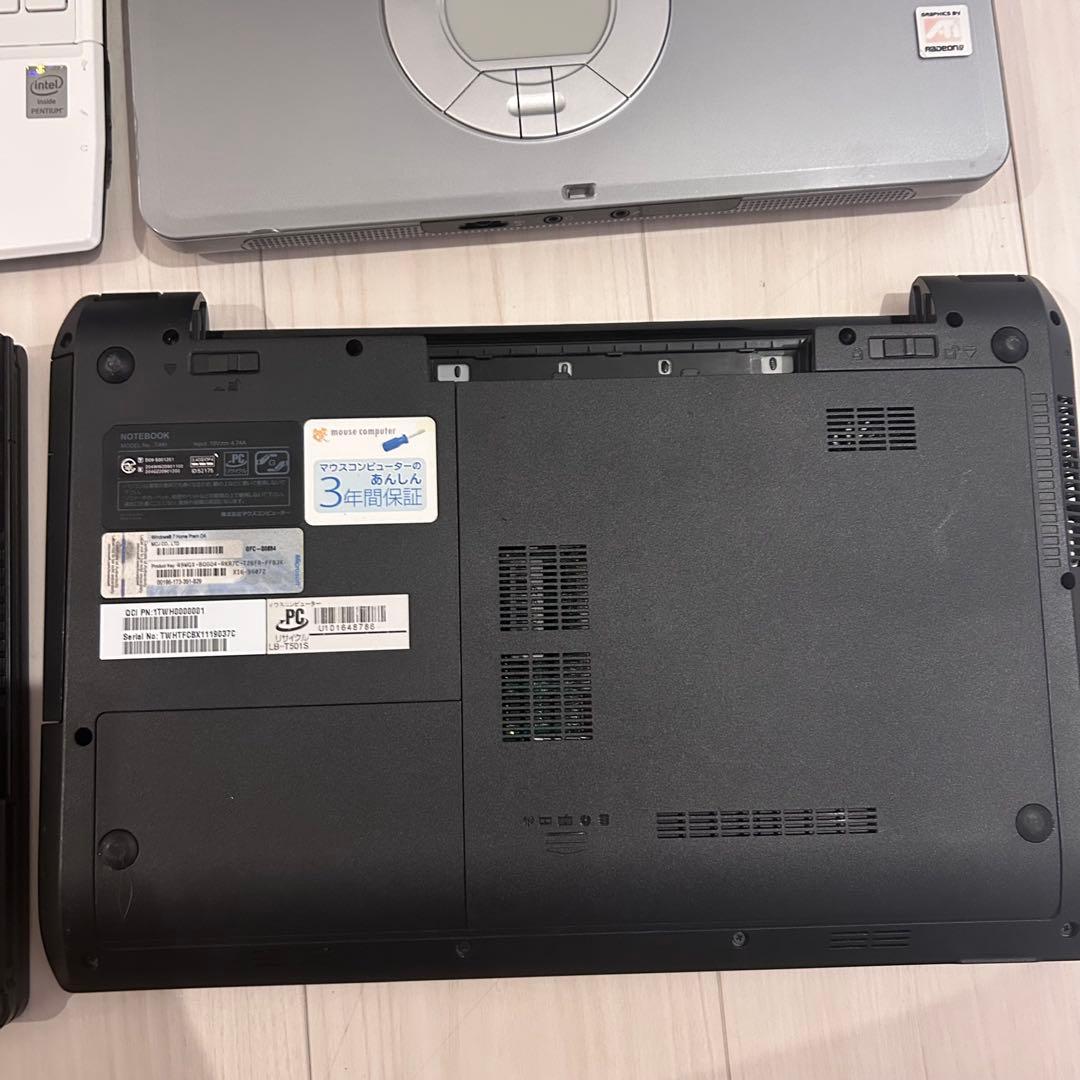 ノートパソコン ジャンク品まとめ