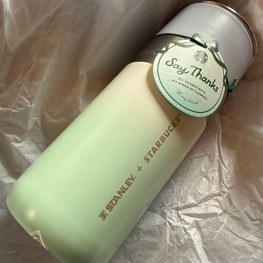 【STARBUCKS KOREA】×スタンレー サンクスフラワーステンレスボトル