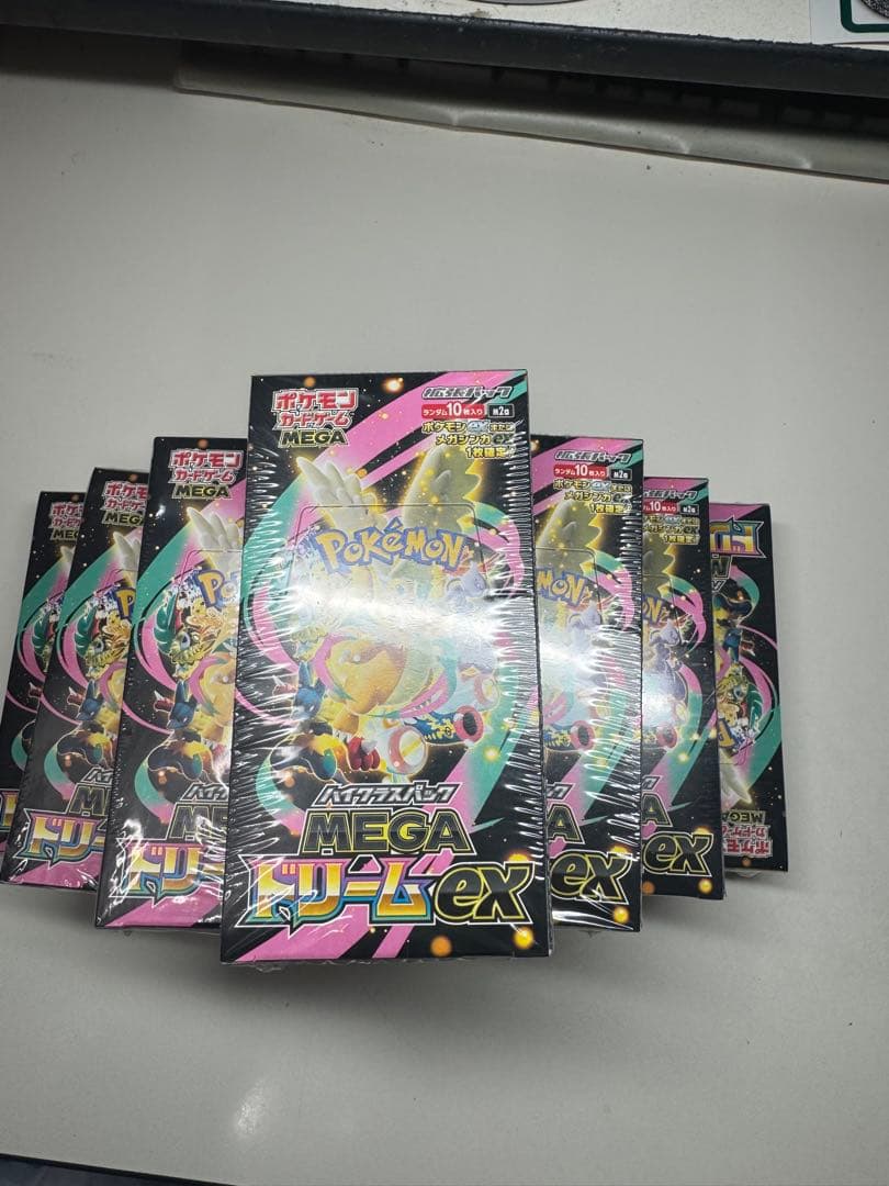 ポケモンカードMEGAドリームex BOX 新品未開封10box シュリンク付き