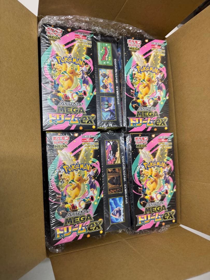 ポケモンカードMEGAドリームex BOX 新品未開封10box シュリンク付き