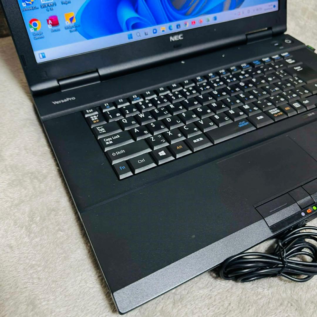 S327 NECノートパソコンi5高速SSDサクサクWindows11オフィス付
