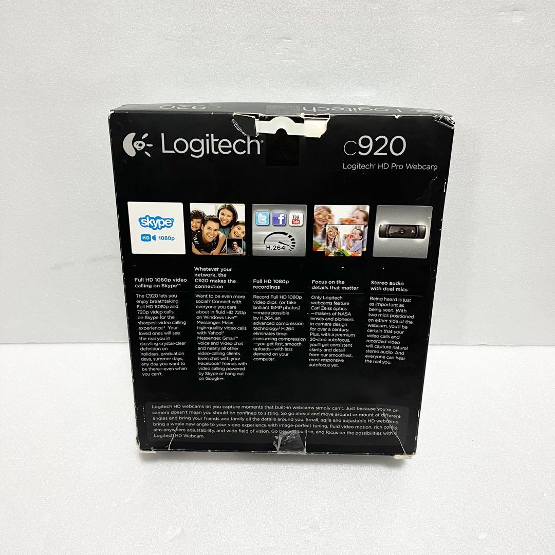 【未使用】ロジクール C920 HD pro webカメラ logitech