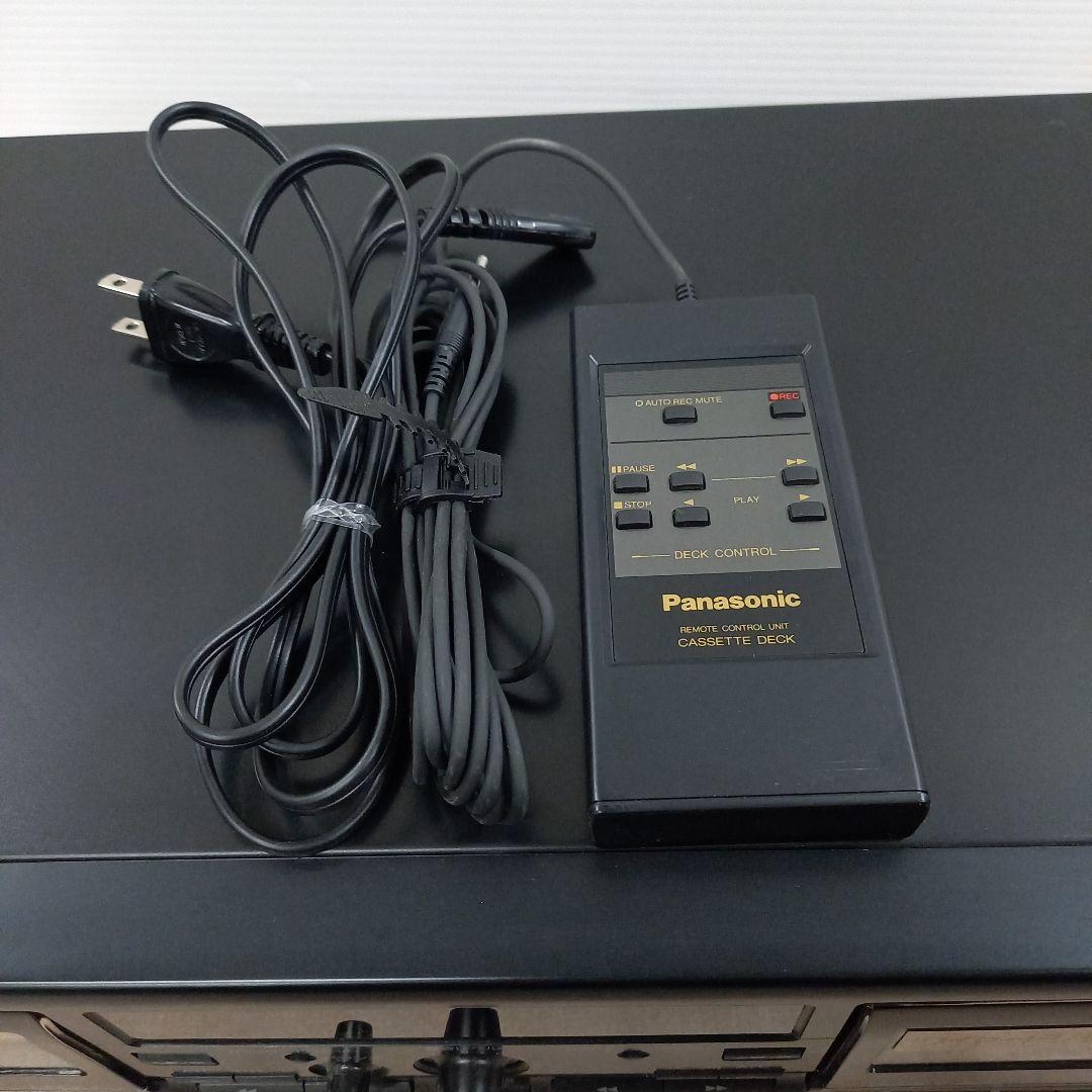 Technics オートリバースカセットデッキ RS-TR4750 現状渡し