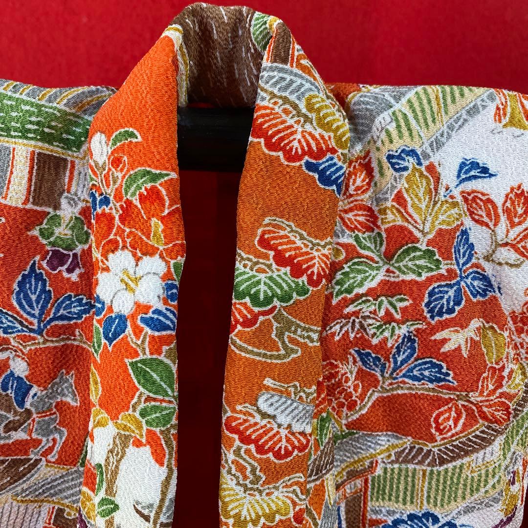 人形用着物ちりめん^_^。