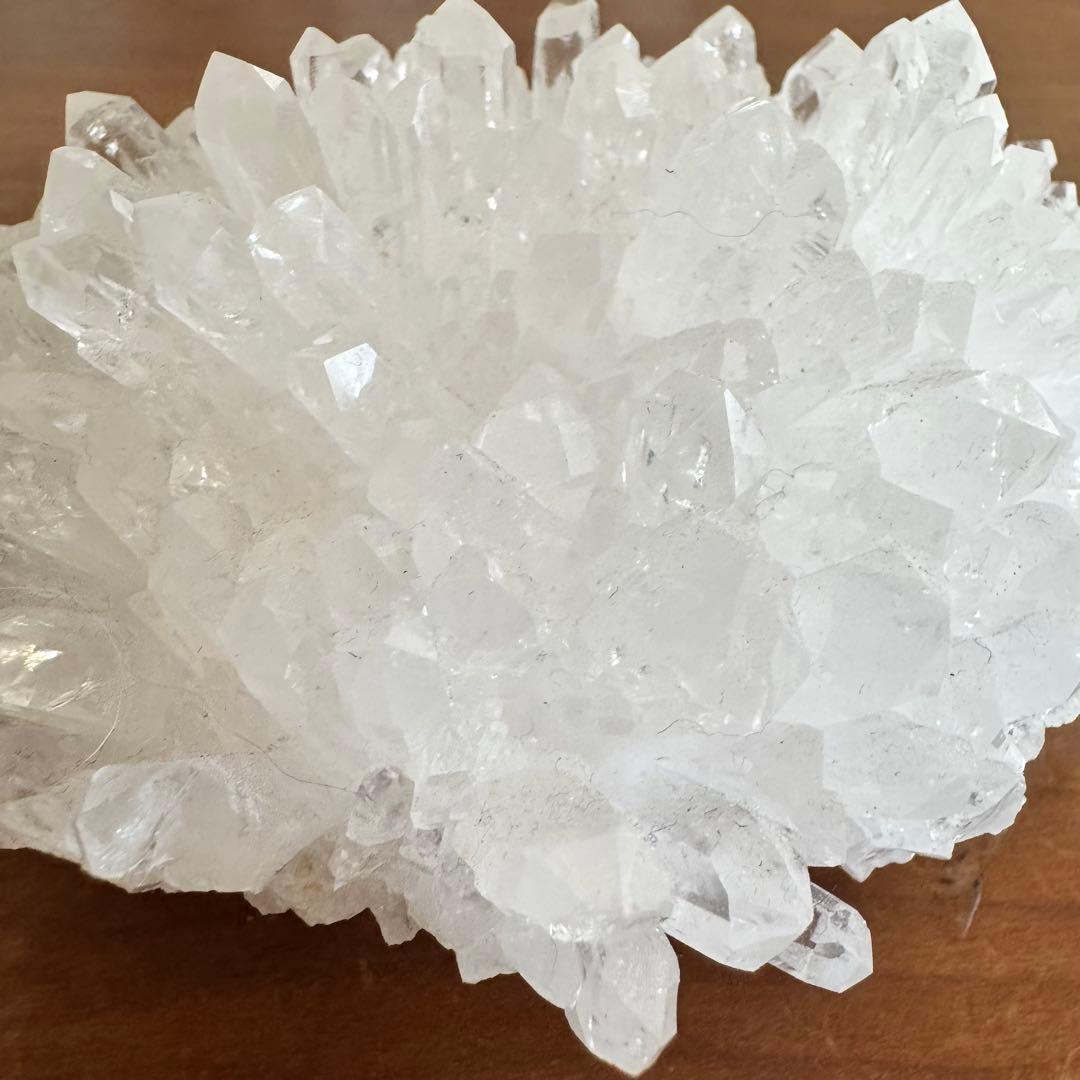 菊花水晶　四川省産　水晶クラスター　ブレス浄化にも
