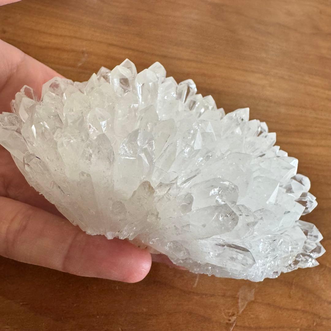 菊花水晶　四川省産　水晶クラスター　ブレス浄化にも