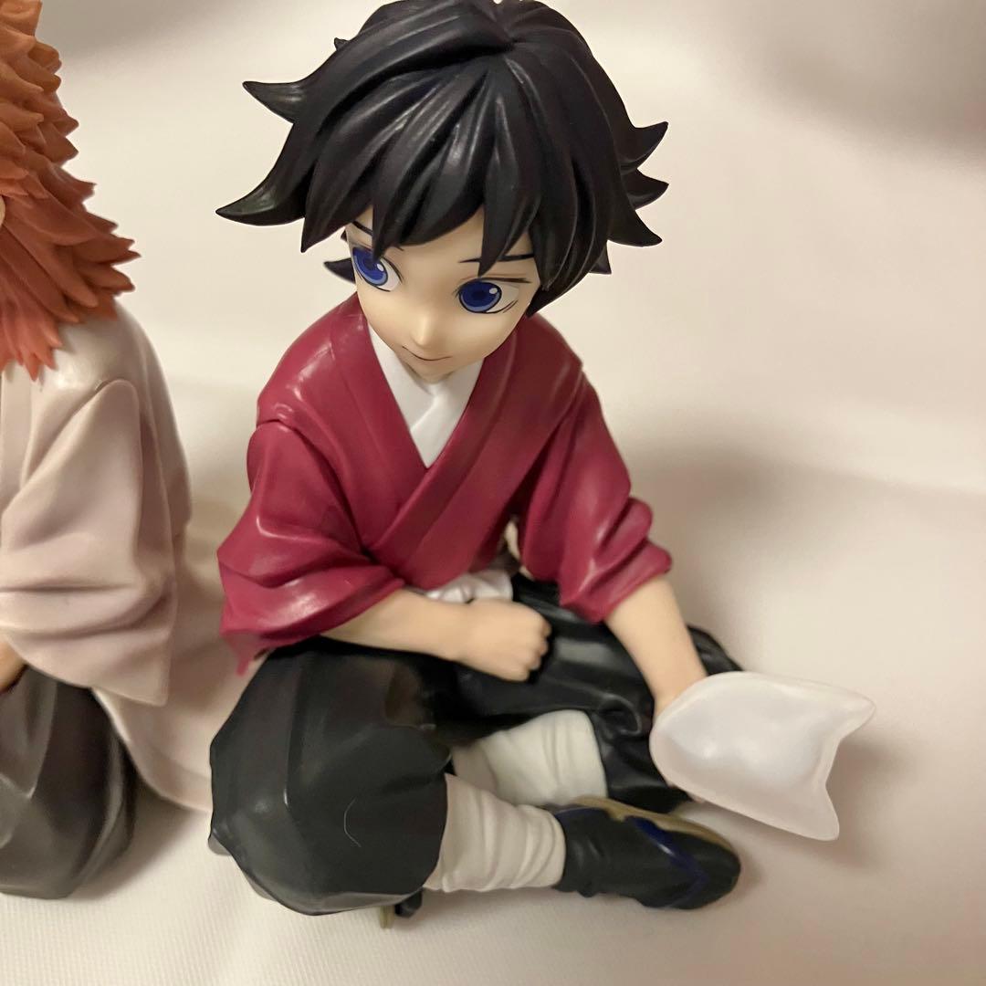 鬼滅の刃 フィギュア 冨岡義勇&錆兎 ふめつのきずな 一番くじ