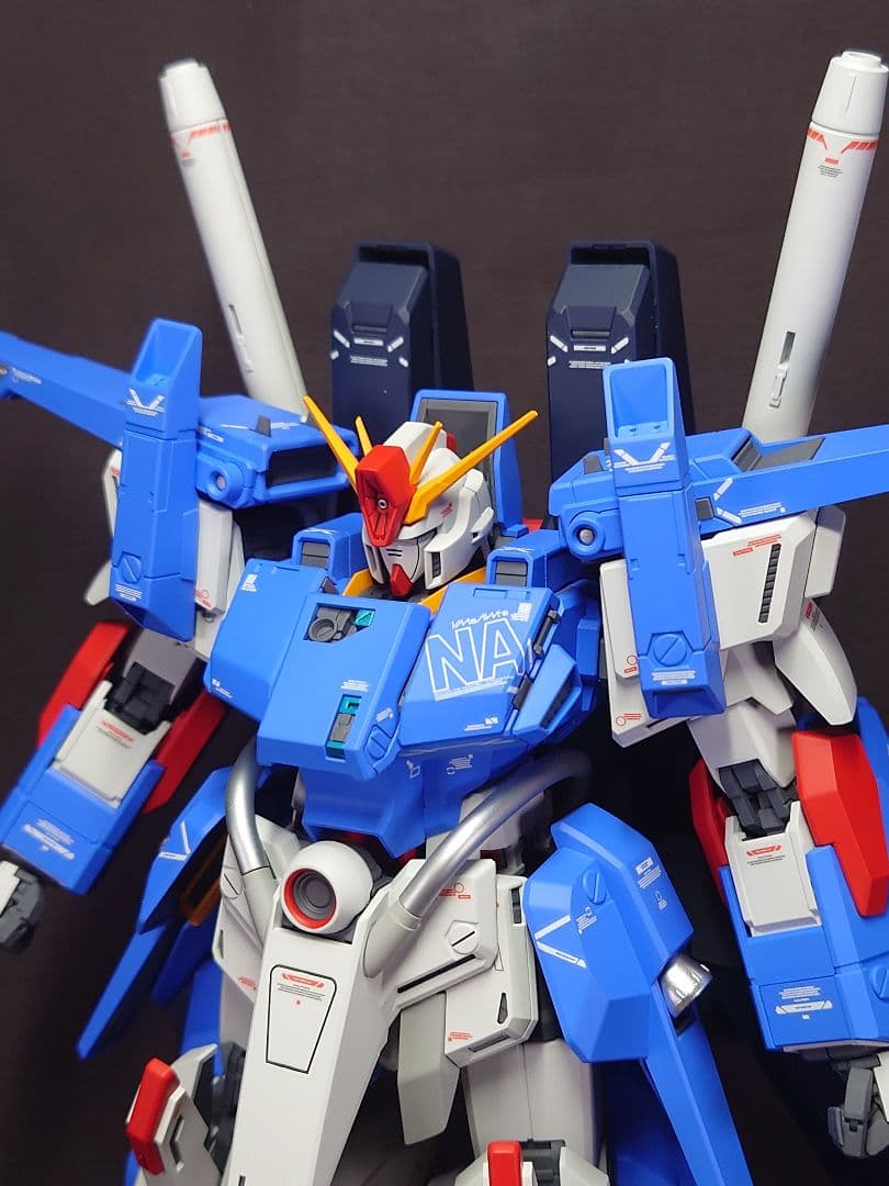 MGフルアーマーZZガンダムVer.ka全塗装品