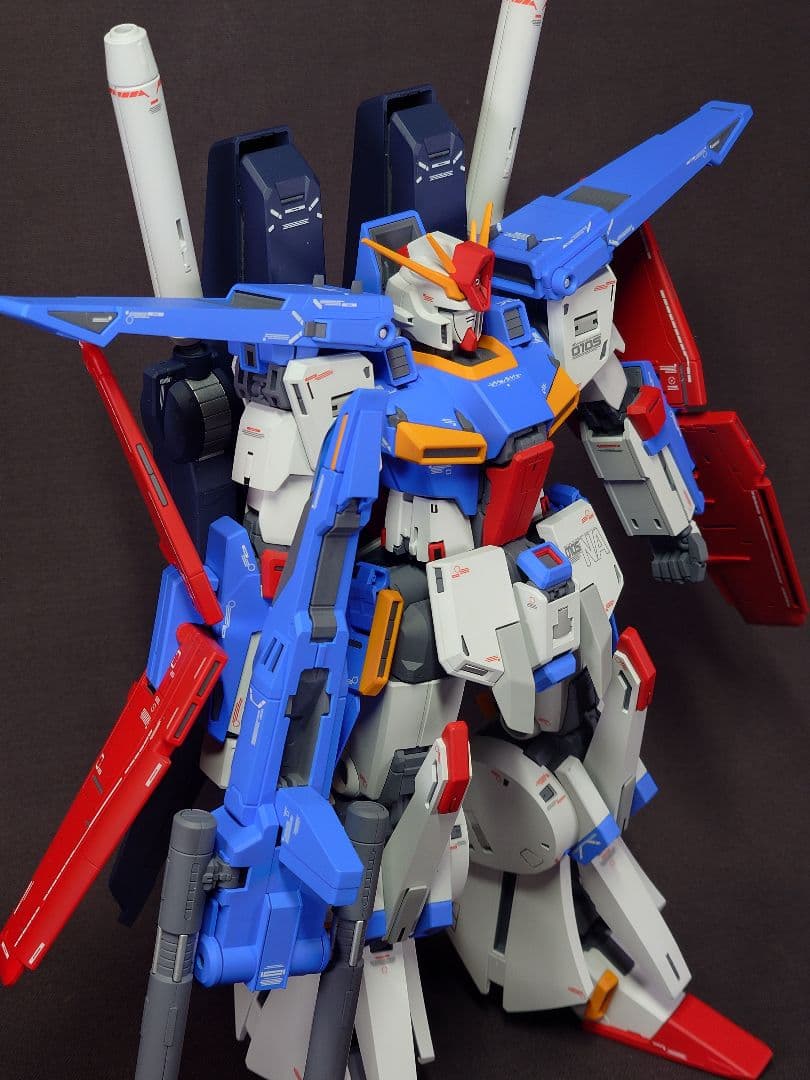 MGフルアーマーZZガンダムVer.ka全塗装品